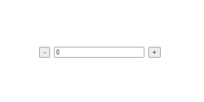 Counter component UI