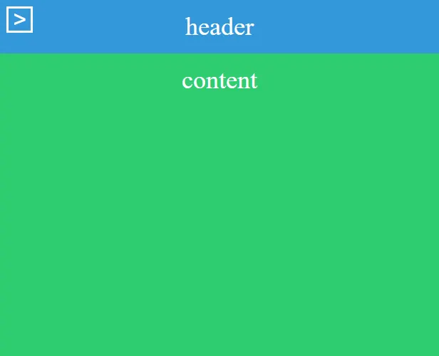 Header, sidebar, content - responsive